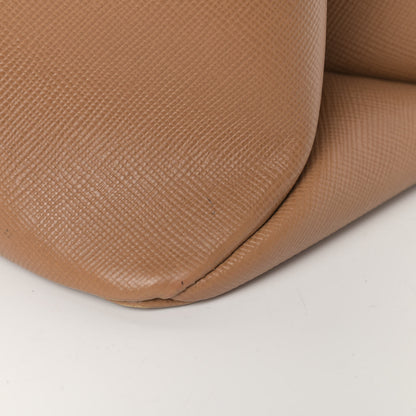 Prada Saffiano Cuir Twin Tote Caramel 16 of 18