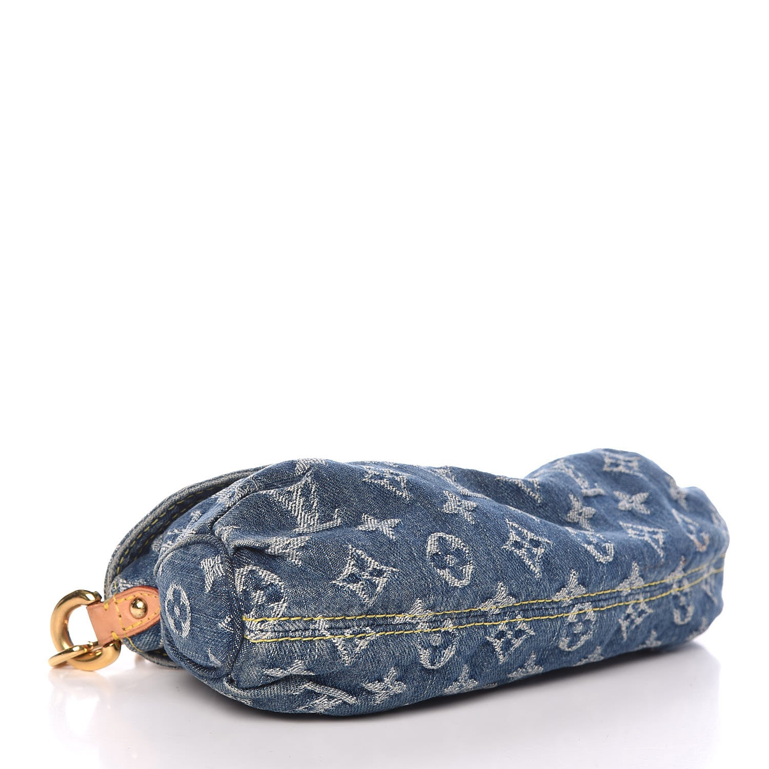 Louis Vuitton Monogram Denim Mini Pleaty Blue 4 of 10