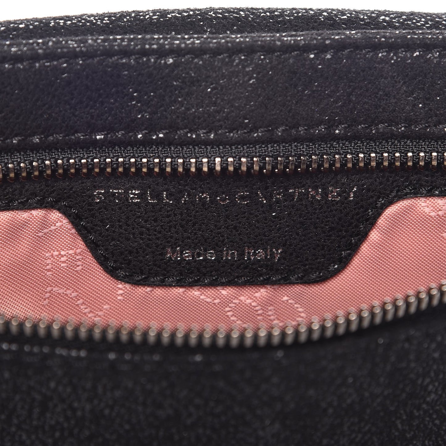 Shaggy Deer Falabella Fold Over Clutch Black