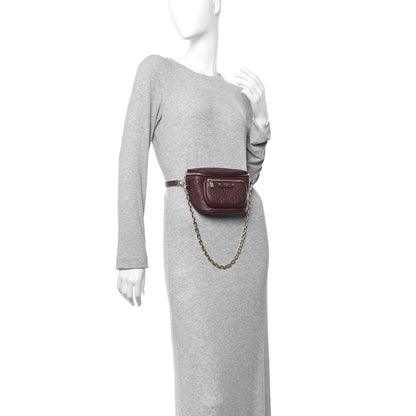 Louis Vuitton Empreinte Mini Bumbag Wine 2 of 10