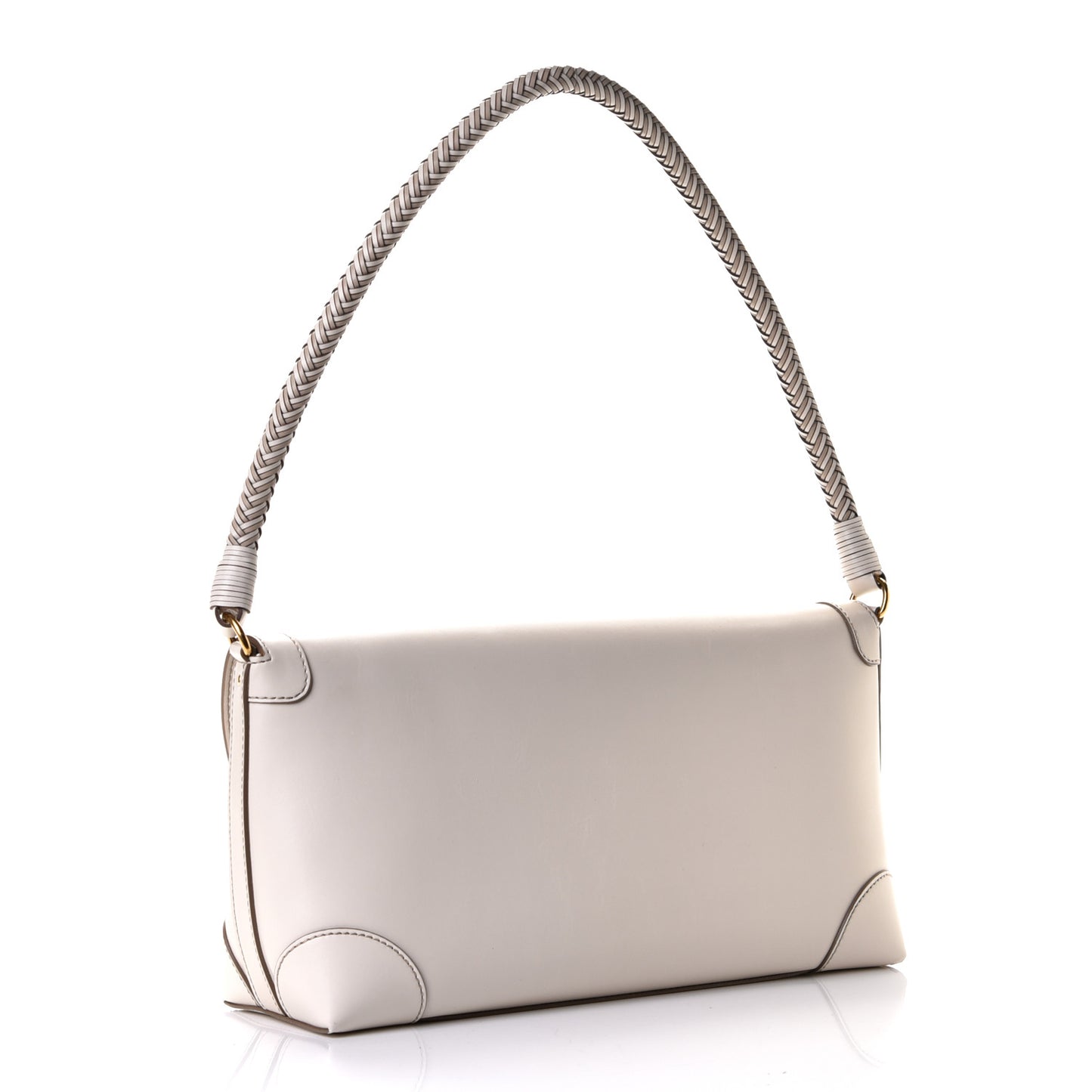 Eco Alter Nappa Medium Doctor Shoulder Bag Ivory