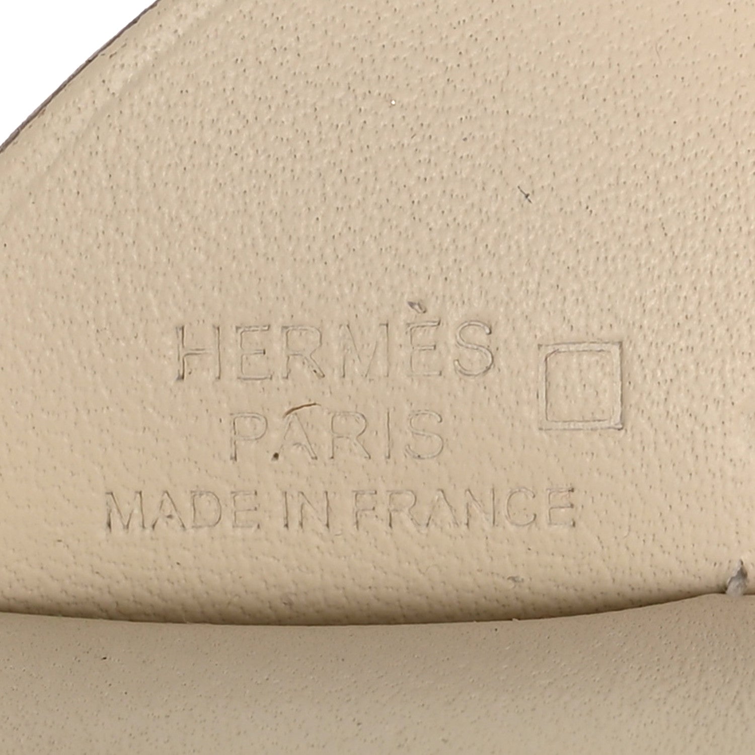 Hermes Milo Lambskin Matte Alligator Touch Grigri Rodeo Pegase Horse Bag Charm PM Craie 3 of 5