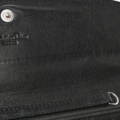 Christian Dior Monogram Chain Flap Black 8 of 8