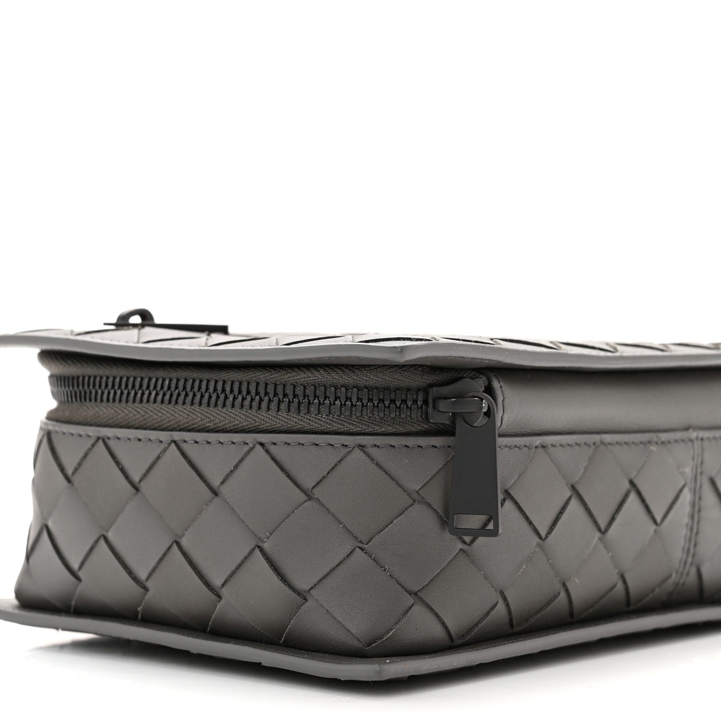 Nappa Intrecciato Travel Case Graphite