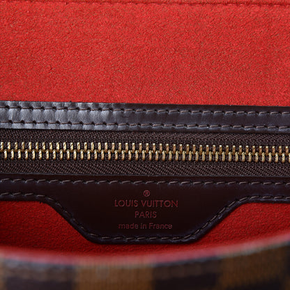 Louis Vuitton Damier Ebene Bergamo MM 5 of 8