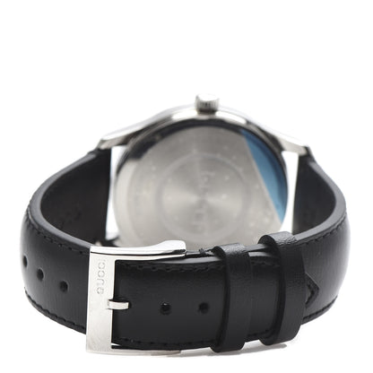 Gucci Stainless Steel Calfskin 38mm G-Timeless Snake Quartz Watch 5 of 9