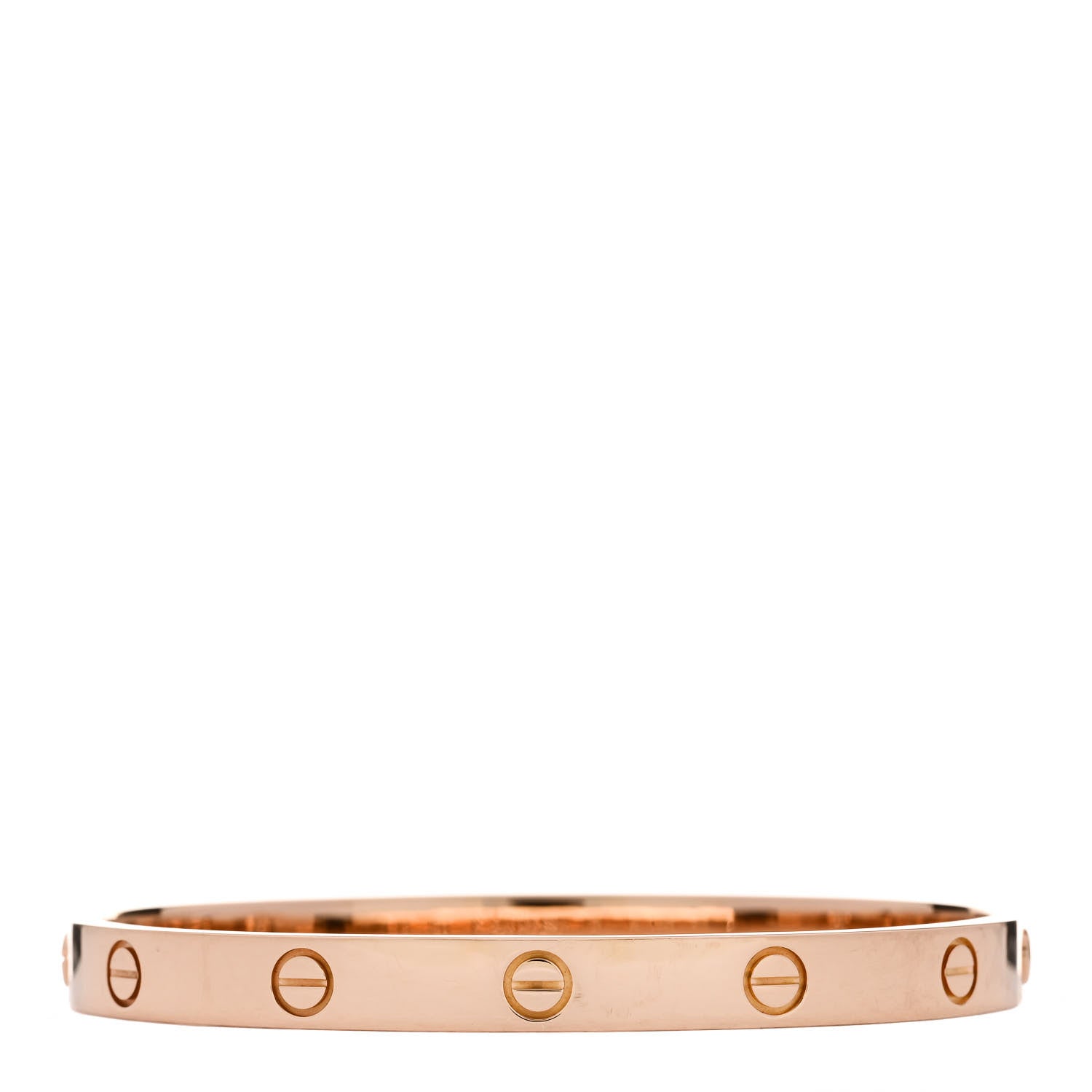 Cartier 18K Pink Gold LOVE Bracelet 18 2 of 7