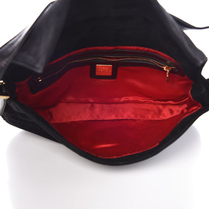 Fendi Suede Baguette Black 5 of 9