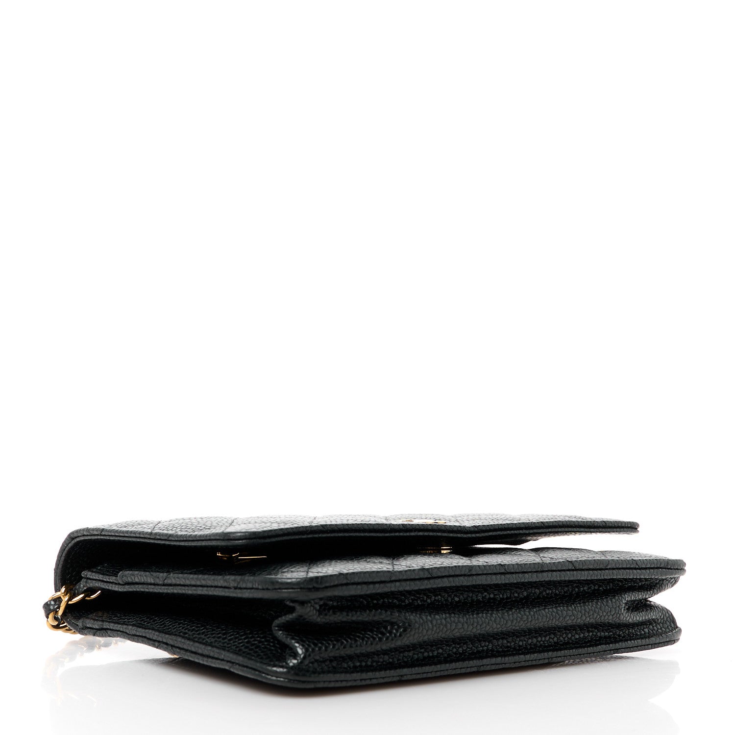 Chanel Caviar Quilted Wallet on Chain WOC Black 4 of 12
