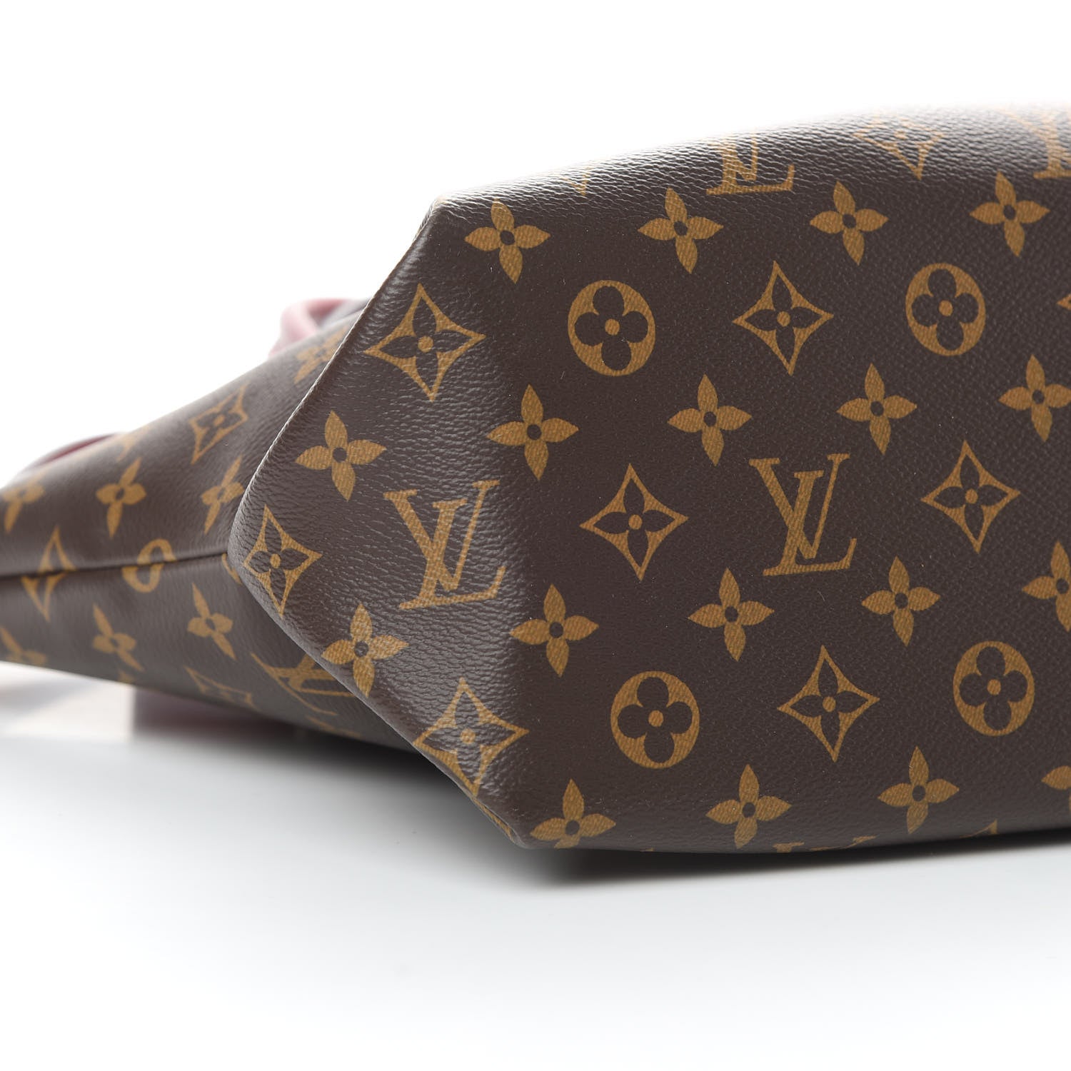 Louis Vuitton Monogram Flower Zipped Tote MM Bordeaux 9 of 10