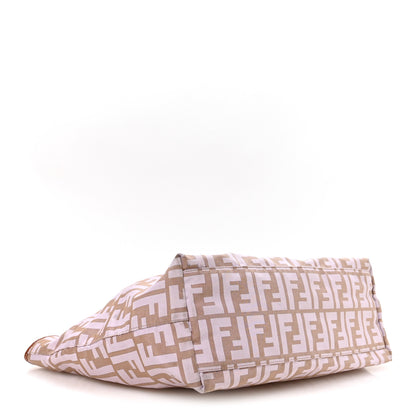 Fendi Zucca Roll Tote Beige Brown 4 of 10