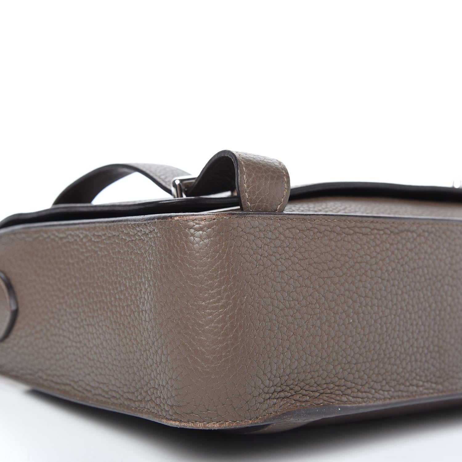 Hermes Taurillon Clemence Steve Caporal Messenger Taupe 6 of 10
