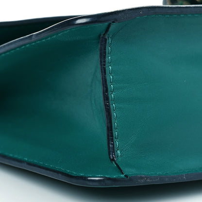 Bulgari Calfskin Serpenti Forever Crossbody Bag Emerald Green 6 of 9