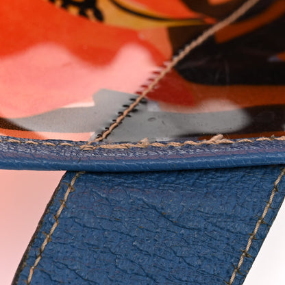 Prada Vinyl Calfskin Tote Multicolor 22 of 23