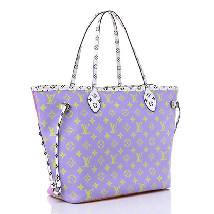 Louis Vuitton Monogram Giant Neverfull MM Pink Lilac 3 of 12