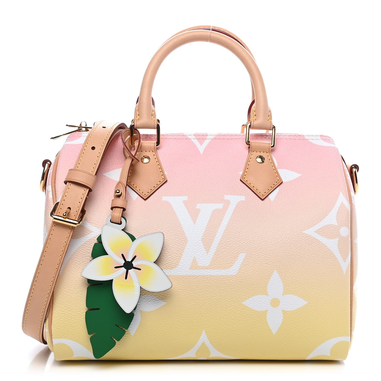 Monogram Giant By The Pool Speedy Bandouliere 25 Light Pink