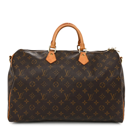 Louis Vuitton Monogram Speedy Bandouliere 40 1 of 12