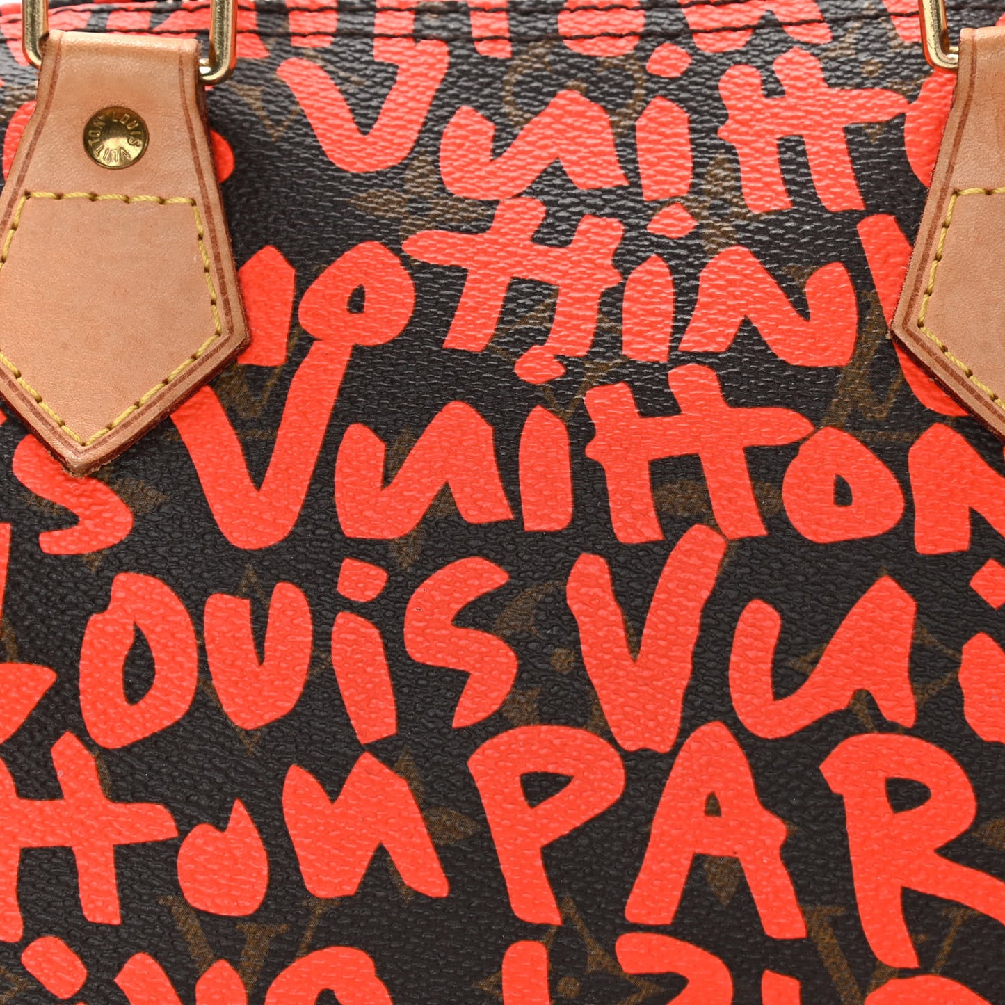 Monogram Graffiti Speedy 30 Orange