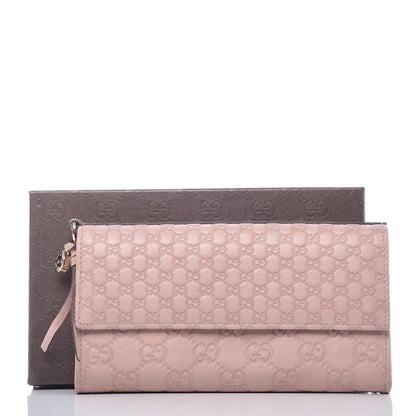 Gucci Guccissima Signature Microguccissima Bree Continental Wallet Dark Cipria 13 of 13