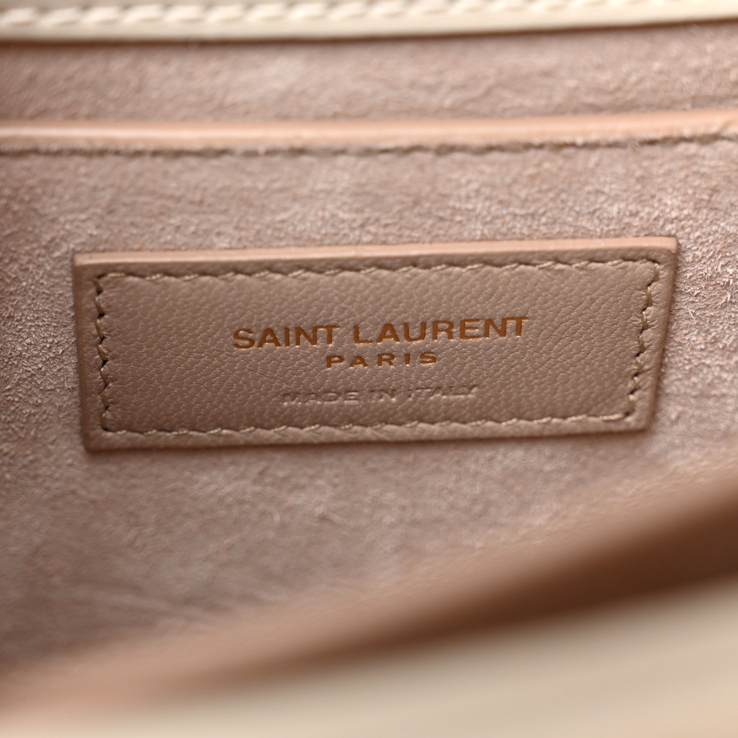 Saint Laurent Calfskin Medium Monogram Sunset Crema Soft 6 of 11