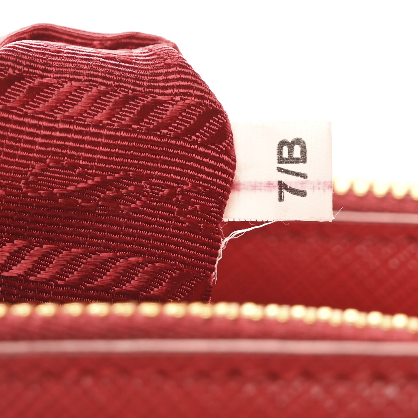 Saffiano Small Galleria Double Zip Tote Fuoco