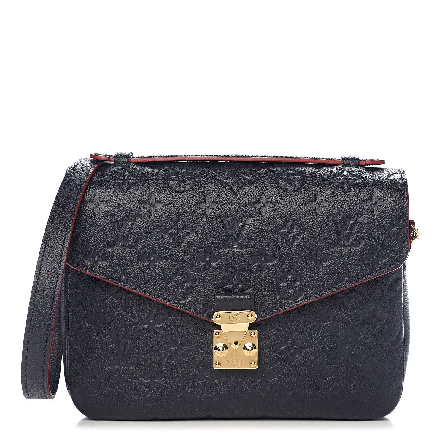 Louis Vuitton Empreinte Pochette Metis Marine Rouge 1 of 10