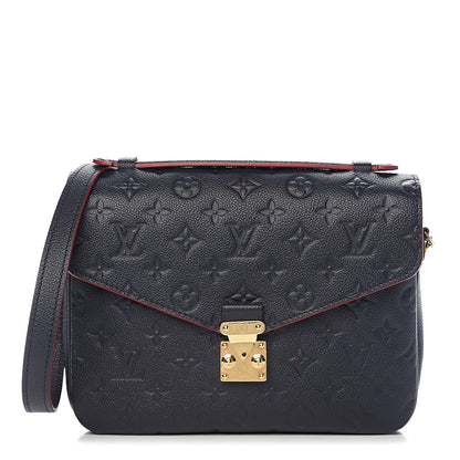 Louis Vuitton Empreinte Pochette Metis Marine Rouge 1 of 10