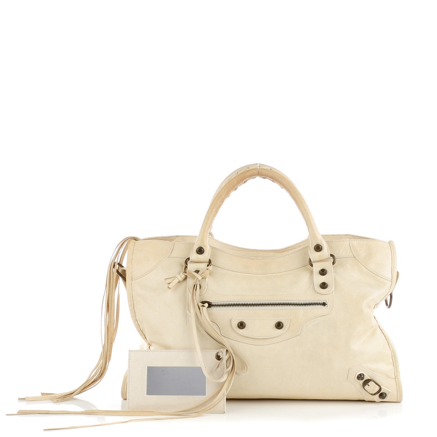 Balenciaga Chevre Classic Hardware City White 1 of 9