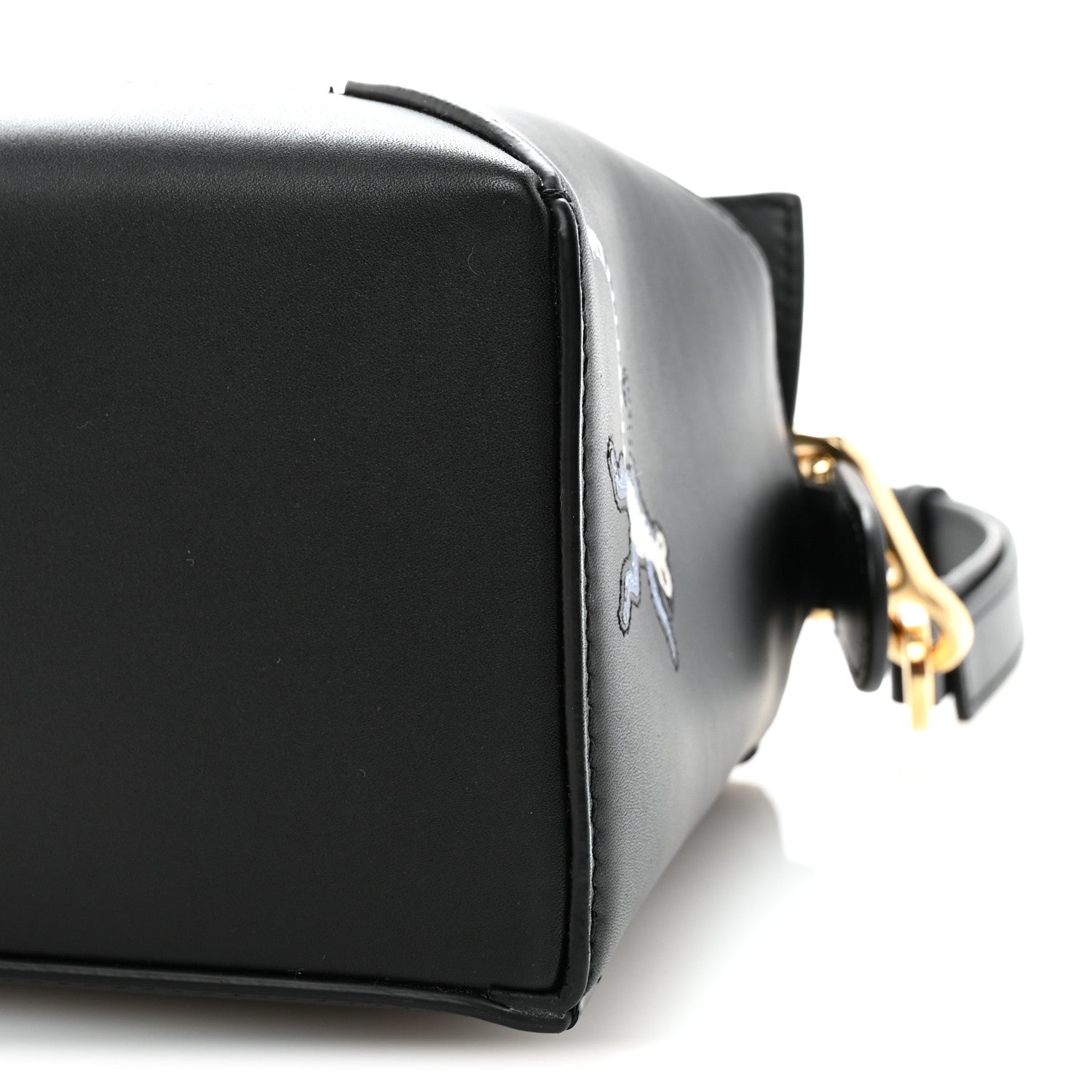 Loewe X SUNA FUJITA Satin Calfskin Small Lemur Puzzle Edge Bag