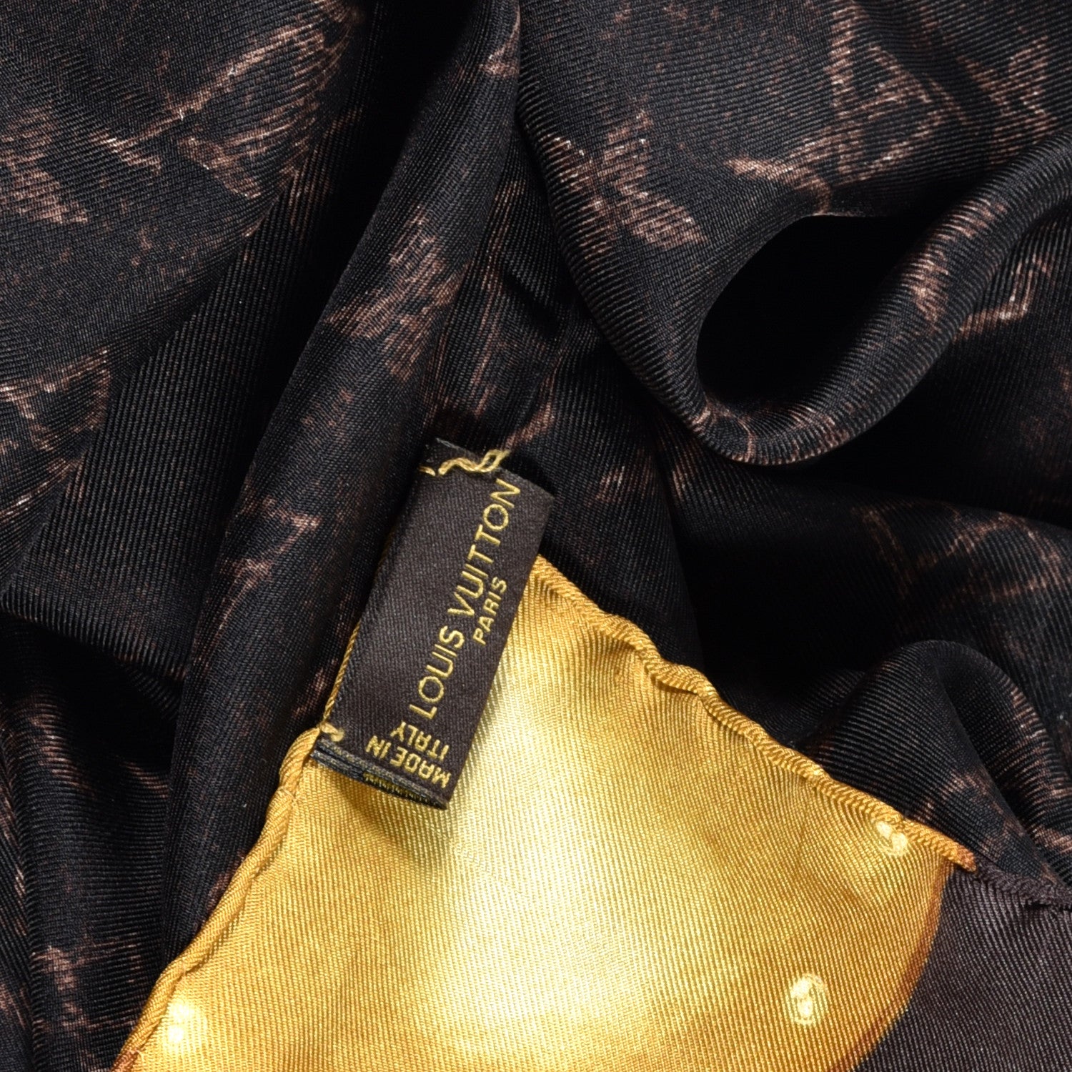 Louis Vuitton Cotton Denim Monogram Scarf Ebene 3 of 6
