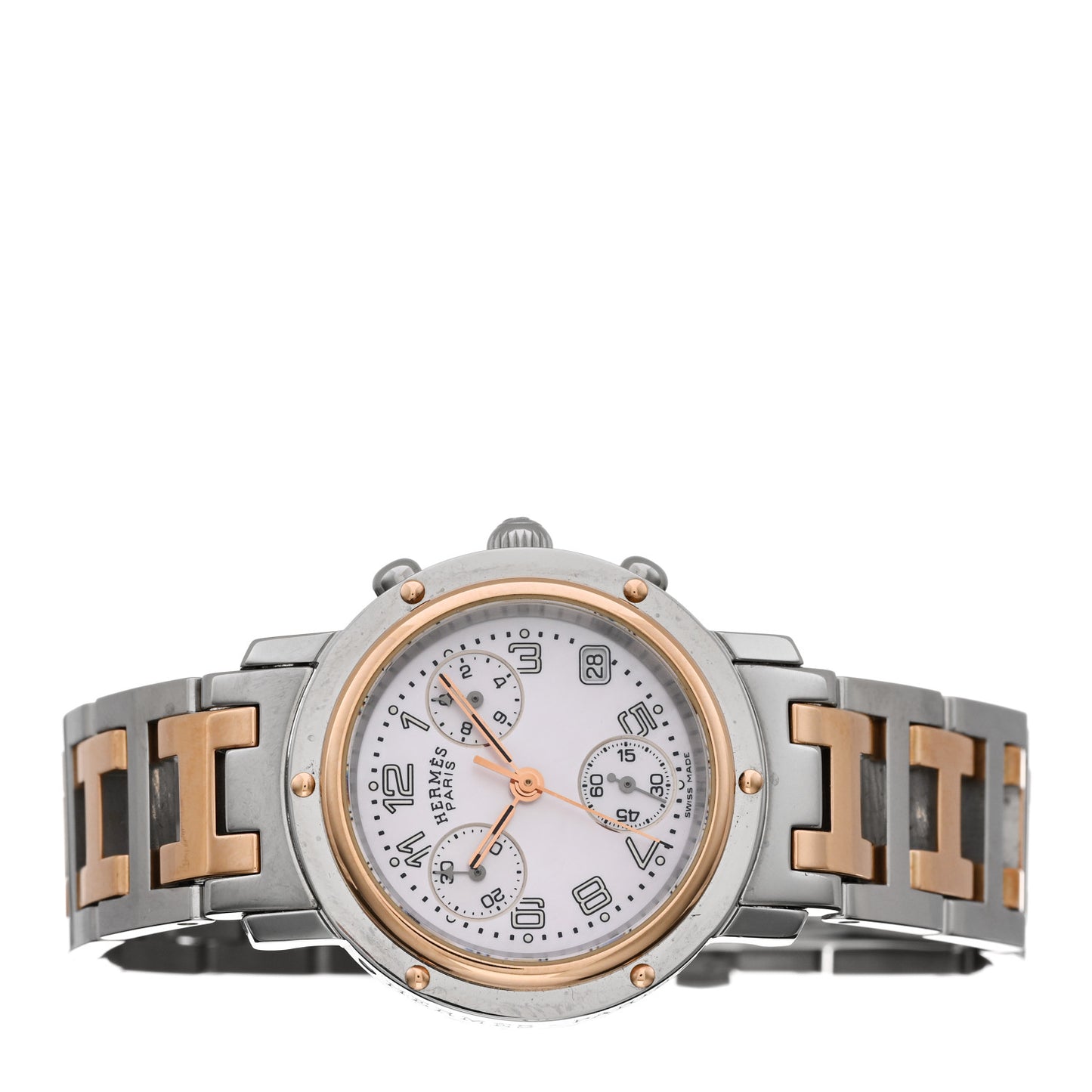 Stainless Steel 31mm Clipper Chronograph Quartz Watch