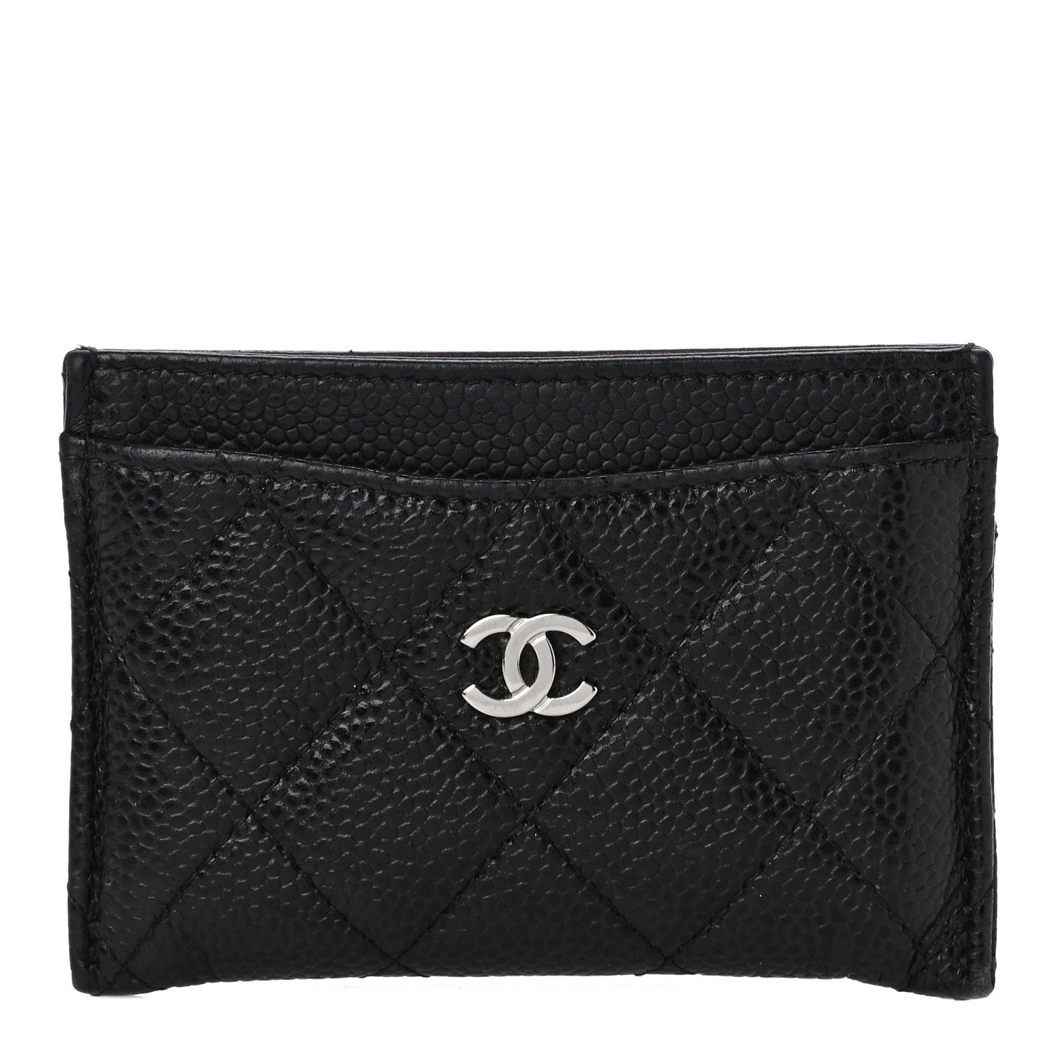 Chanel Caviar Quilted Card Holder Black 1 of 13