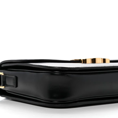 Celine Shiny Calfskin Medium Triomphe Black 8 of 13