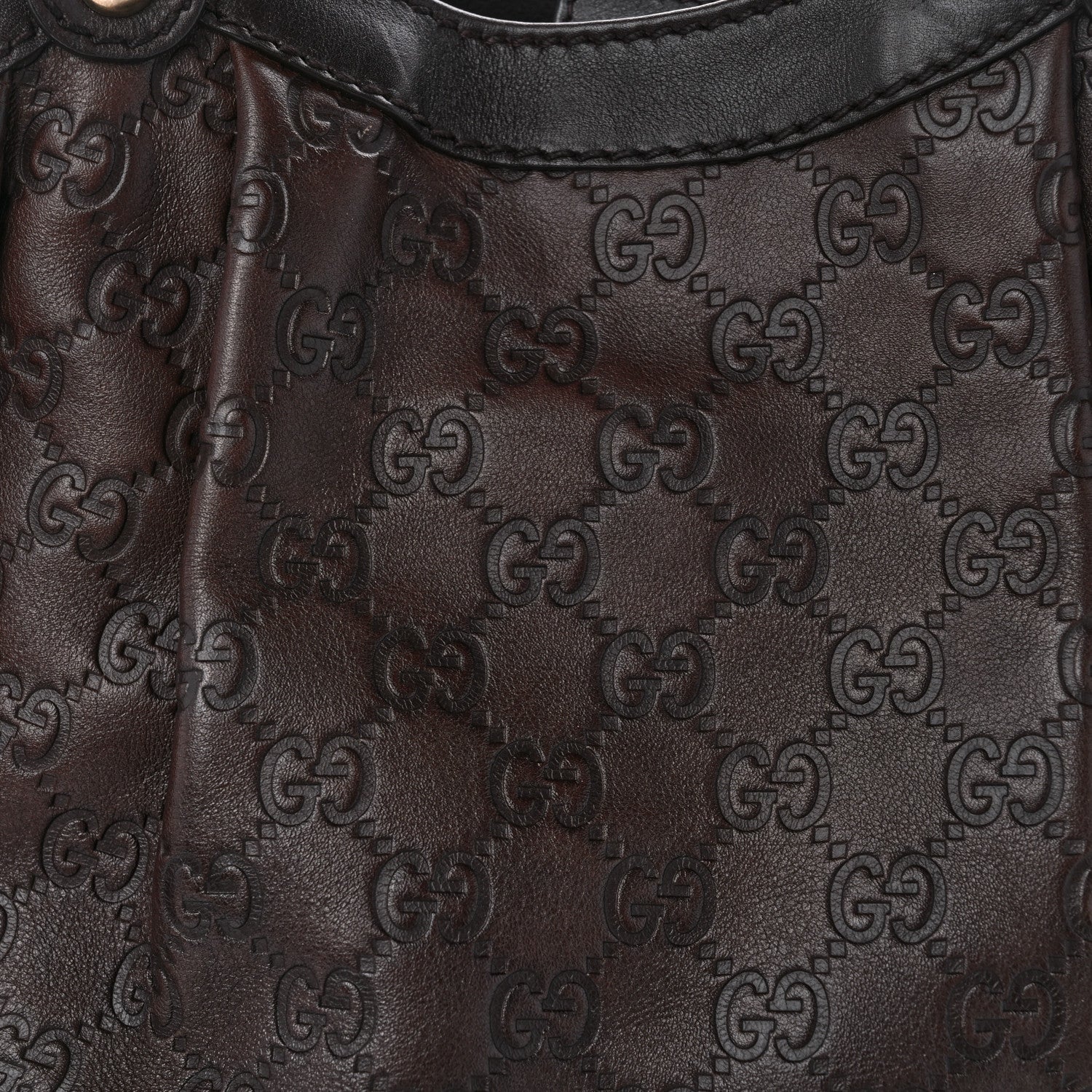 Gucci Guccissima Medium Sukey Tote Chocolate 7 of 10