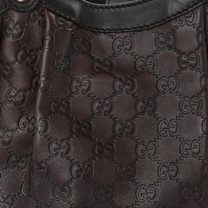 Gucci Guccissima Medium Sukey Tote Chocolate 7 of 10