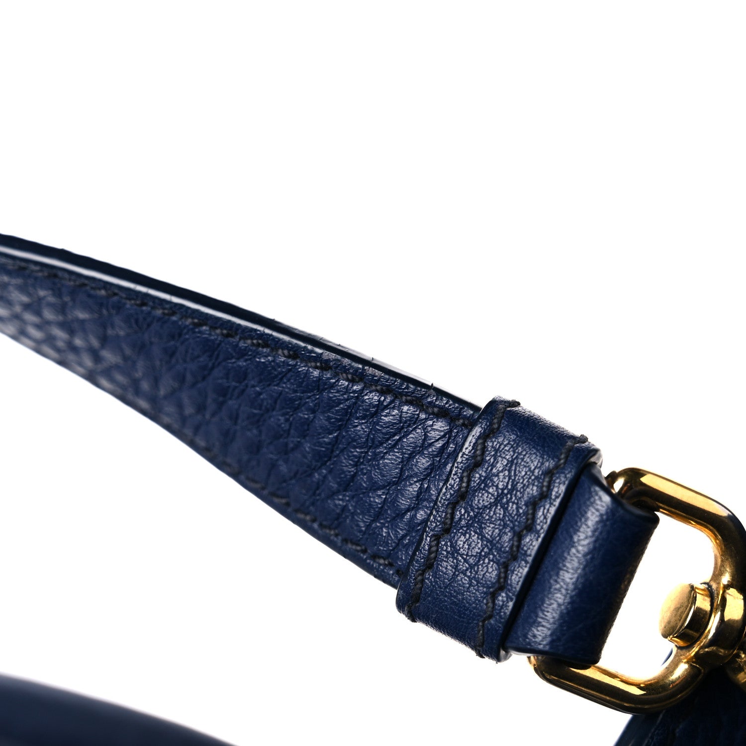 Prada Vitello Daino Tote Bluette 12 of 12