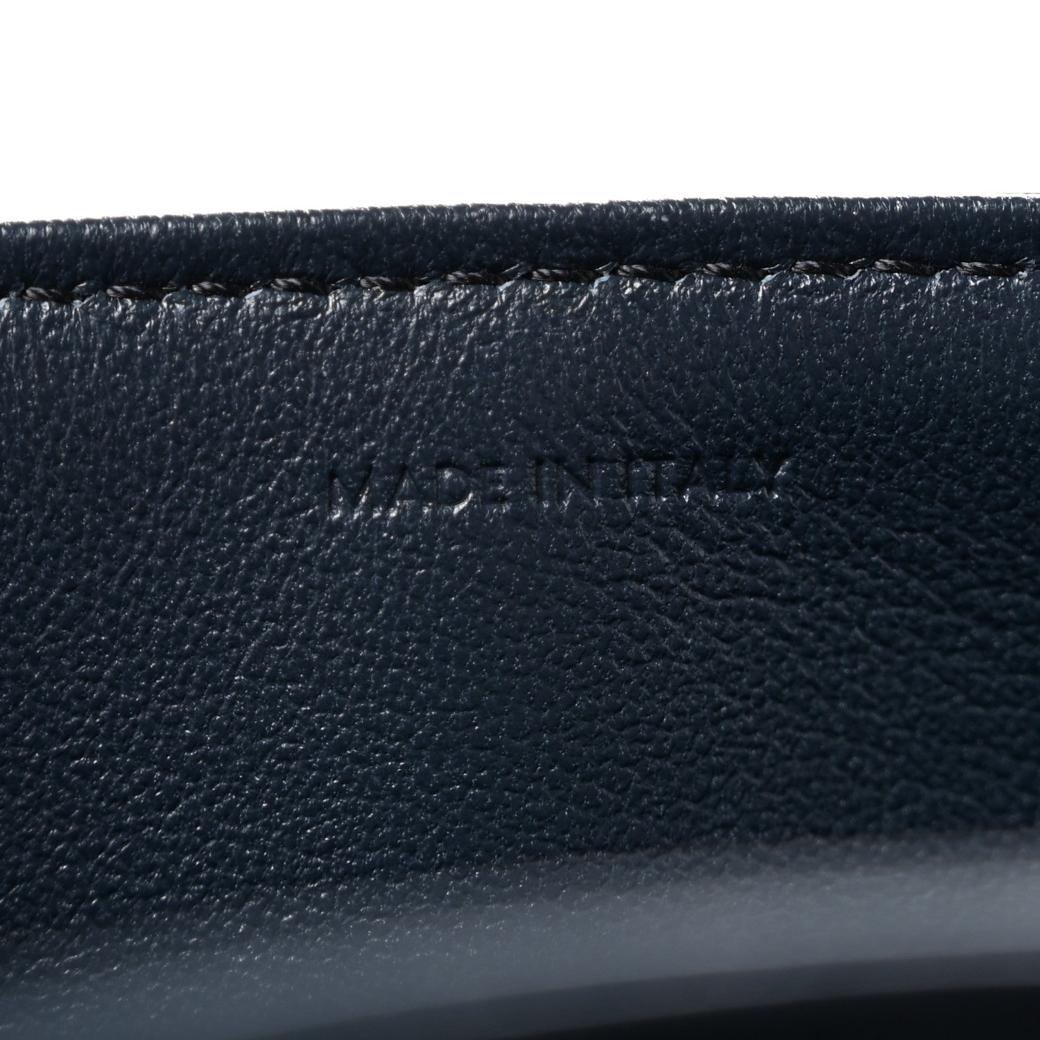 Celine Smooth Calfskin Medium Tabou Navy Blue 7 of 14