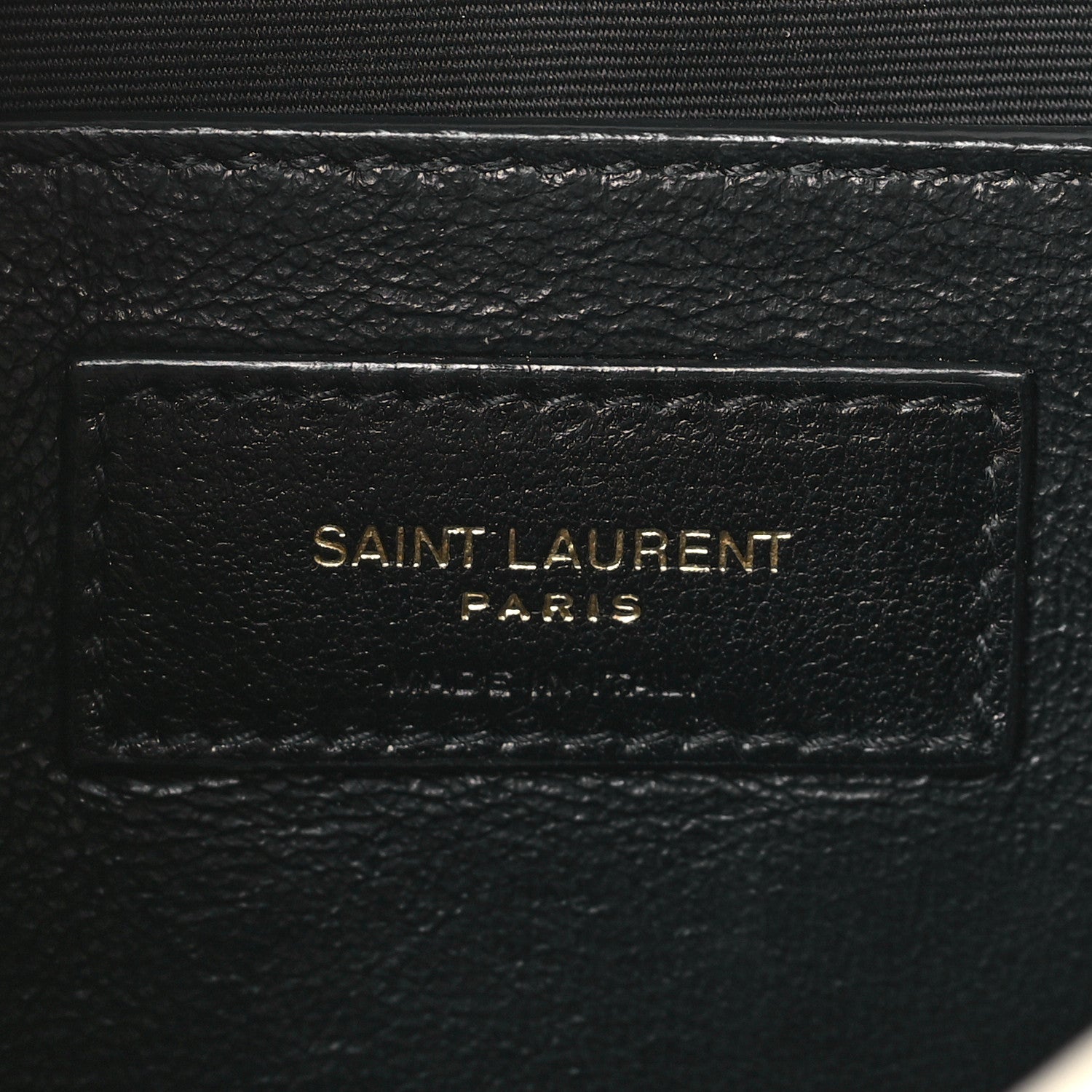 Saint Laurent Lambskin Quilted Monogram Mini Nolita Blanc Vintage 6 of 9