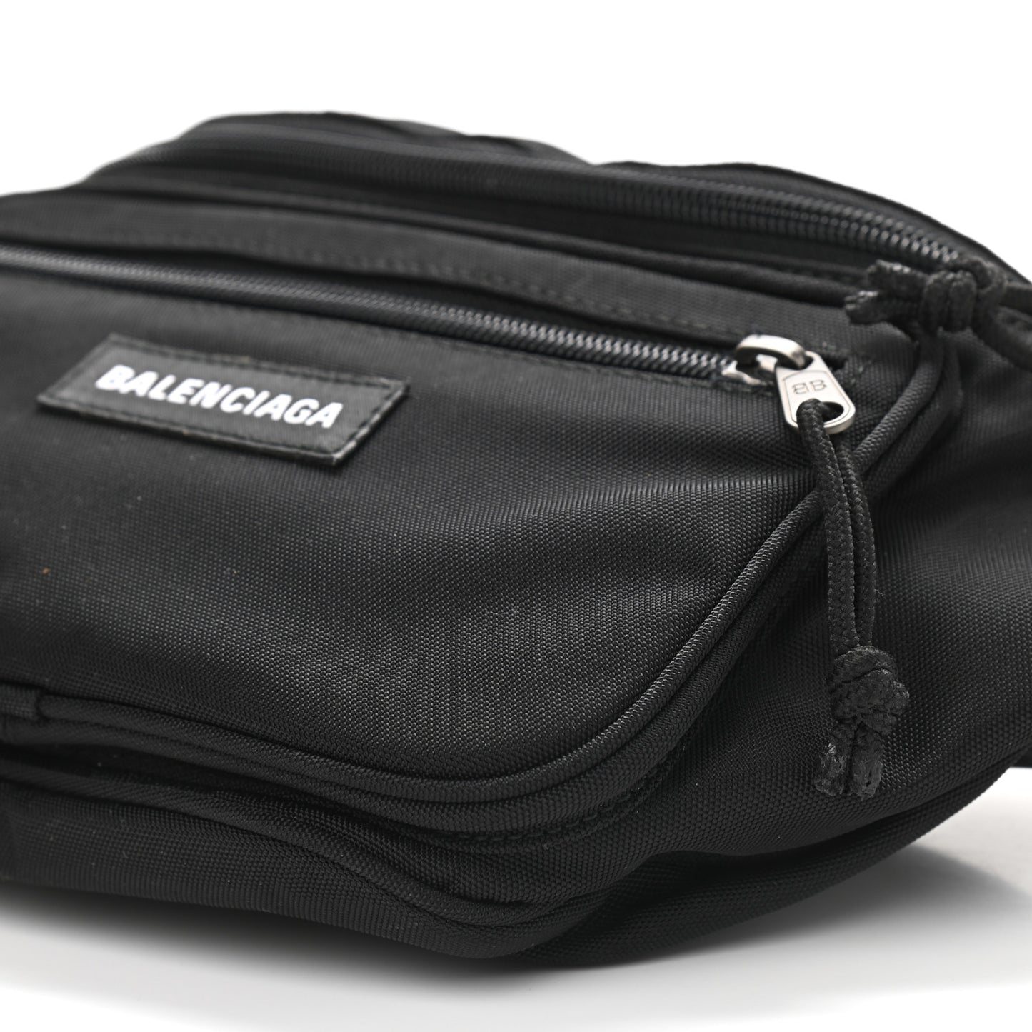 Recycled Casual Nylon Explorer Beltpack Black