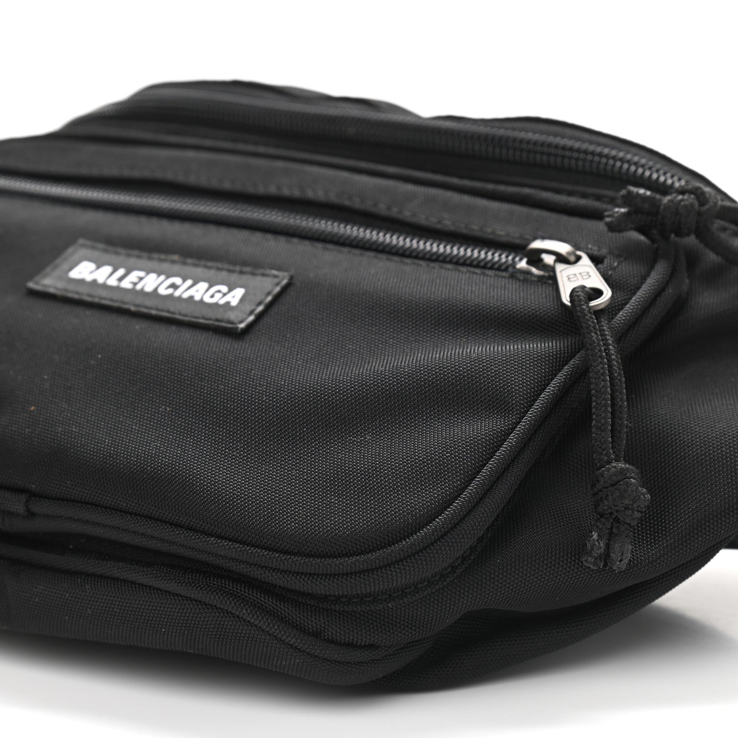 Balenciaga Recycled Casual Nylon Explorer Beltpack Black 9 of 9