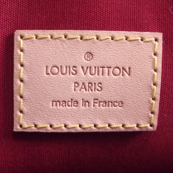 Louis Vuitton Vernis Alma MM Pomme D'Amour 6 of 8