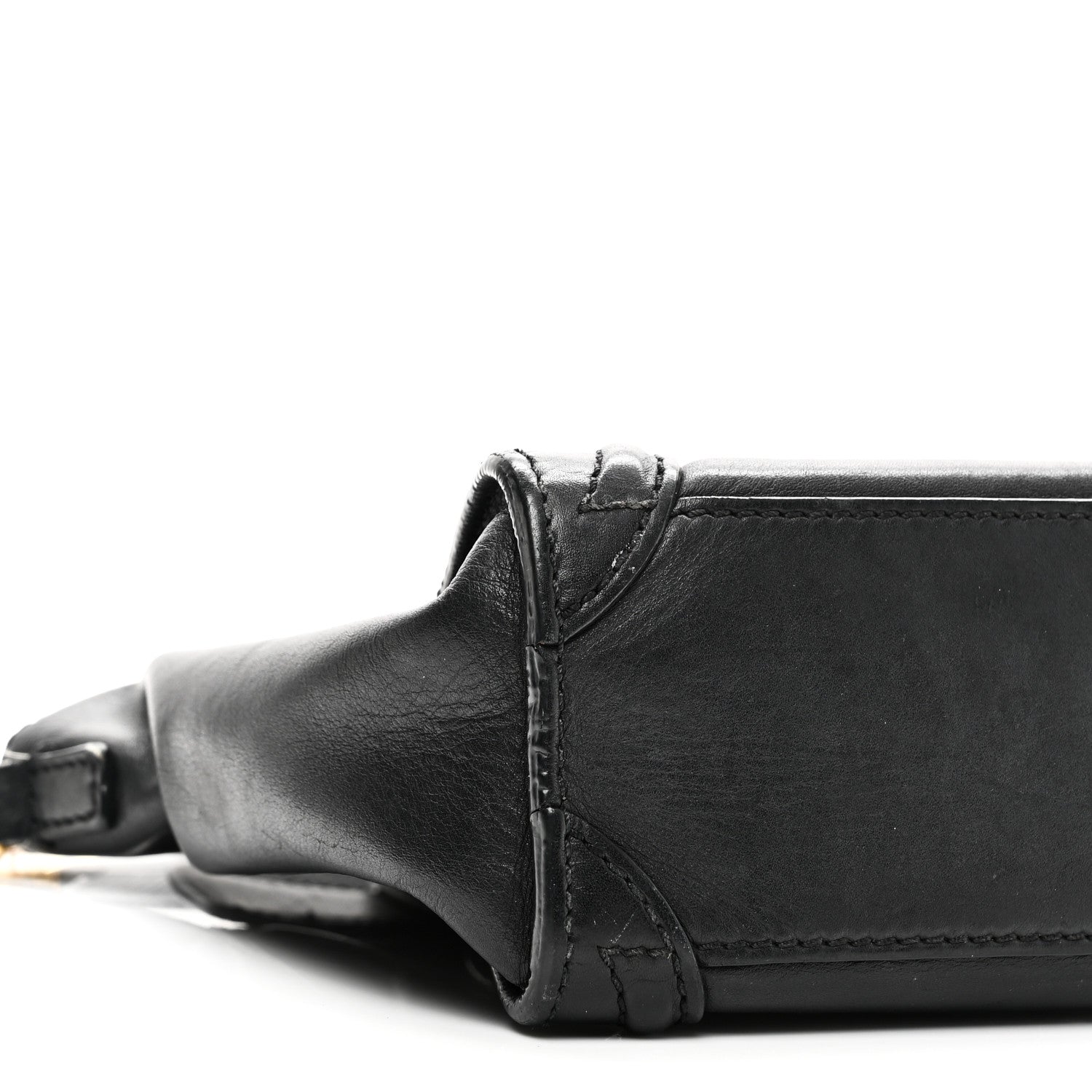 Celine Smooth Calfskin Nano Luggage Black 8 of 12