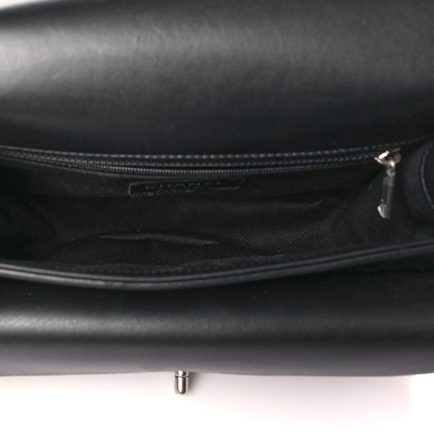 Chanel Calfskin Coco Eyelets Small Flap Bag Black 5 of 9