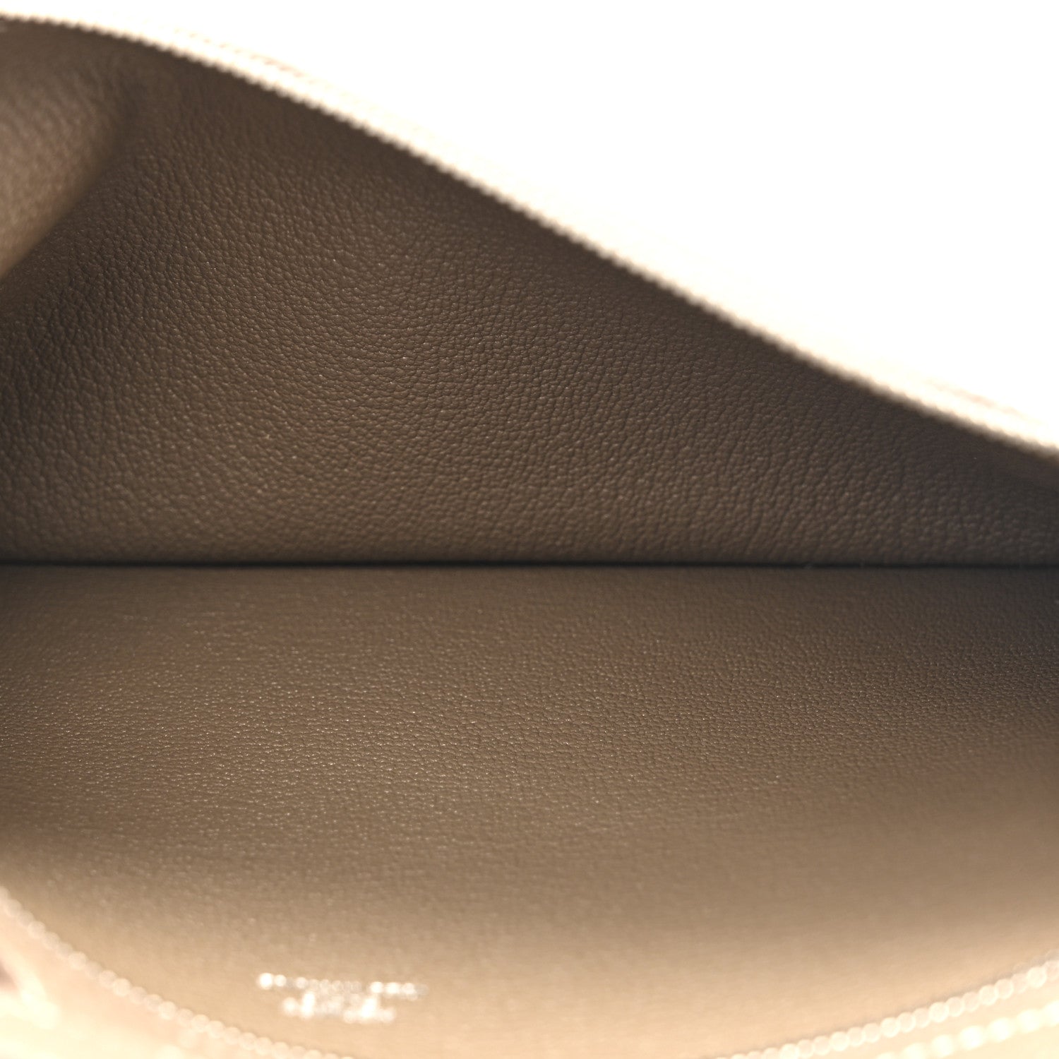 Hermes Togo Backpocket Pouch 25 Etoupe 5 of 7
