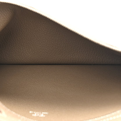 Hermes Togo Backpocket Pouch 25 Etoupe 5 of 7
