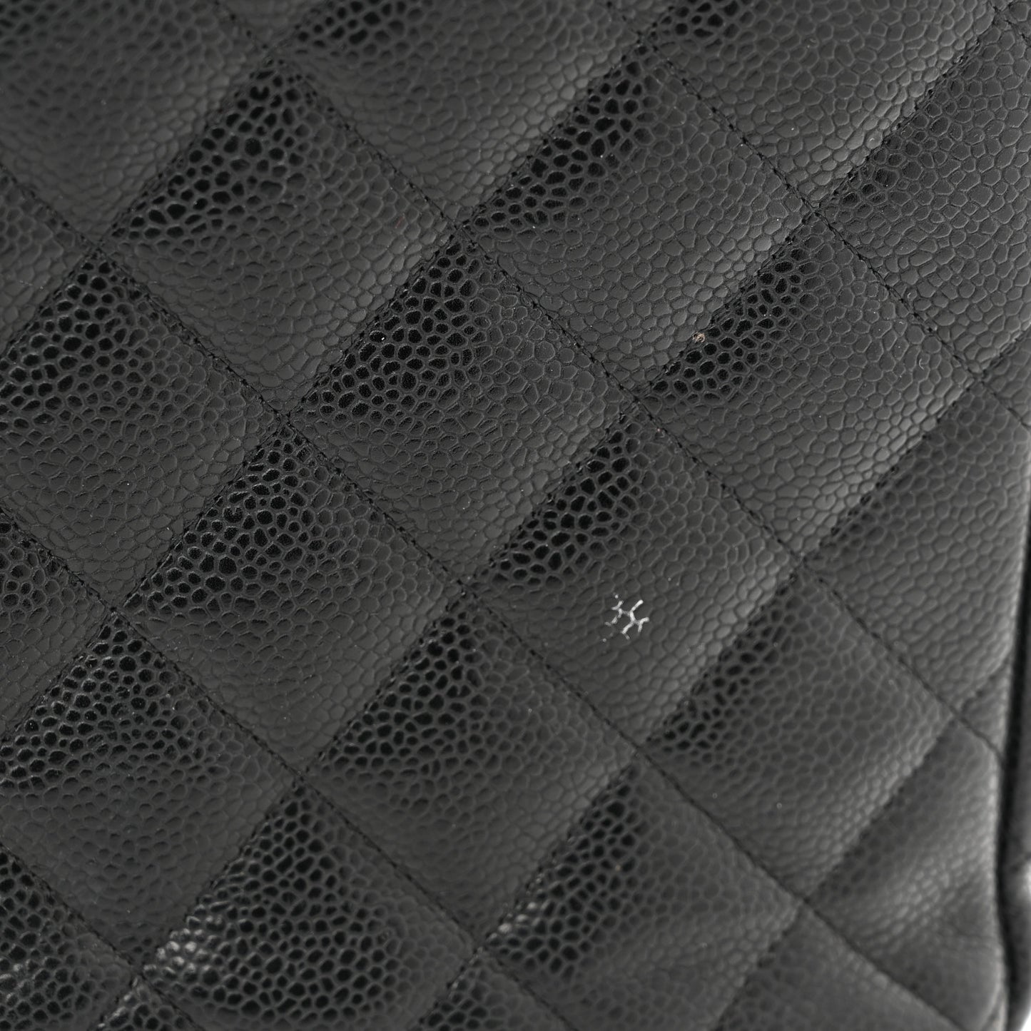 Caviar Quilted Jumbo Single Flap Black