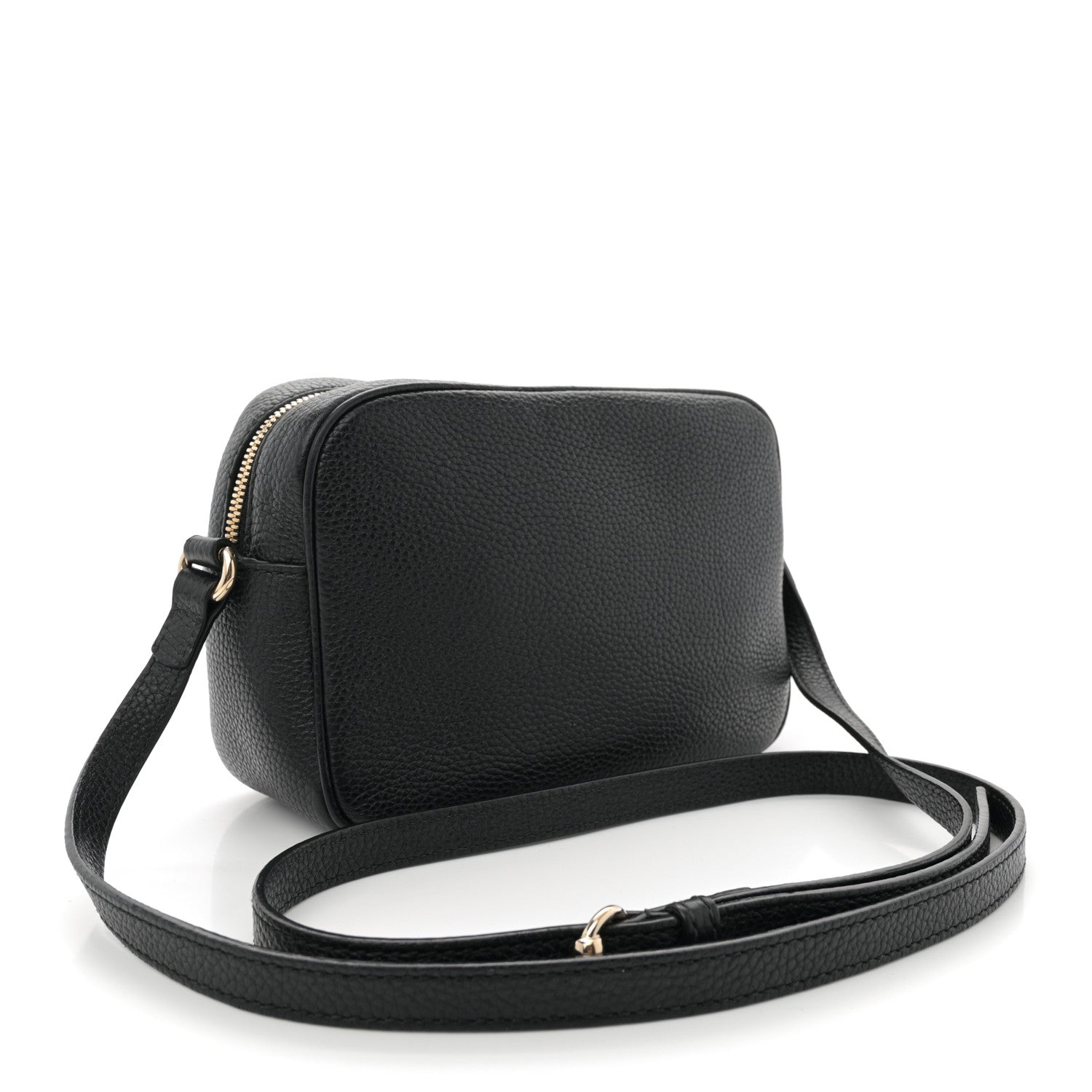 Gucci Pebbled Calfskin Small Soho Disco Bag Black 3 of 11