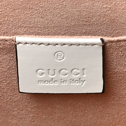 Gucci Guccissima Small Padlock Shoulder Bag White 6 of 13
