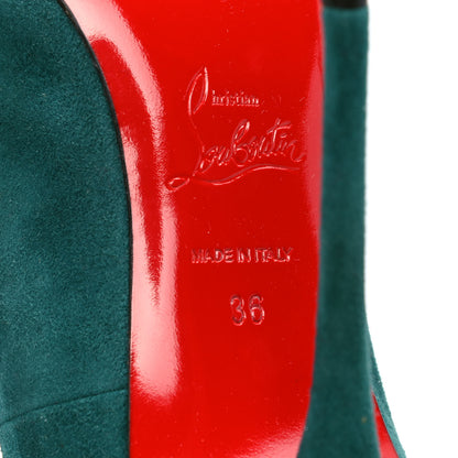 Christian Louboutin Suede So Kate 120 Pumps 36 Forest 5 of 5