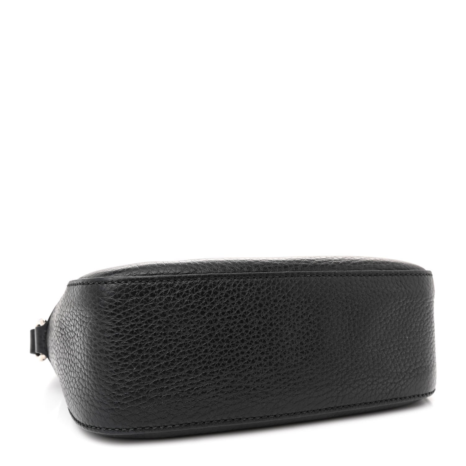Gucci Pebbled Calfskin Studded Small Soho Disco Bag Black 4 of 13